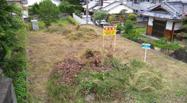 泉佐野市南泉ケ丘、土地の画像です