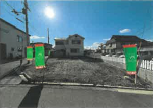 岸和田市作才町、土地の画像です