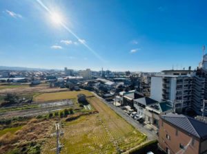 貝塚市福田、マンションの画像です