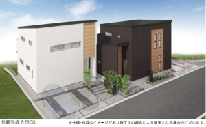 泉南郡熊取町大宮、新築一戸建ての画像です