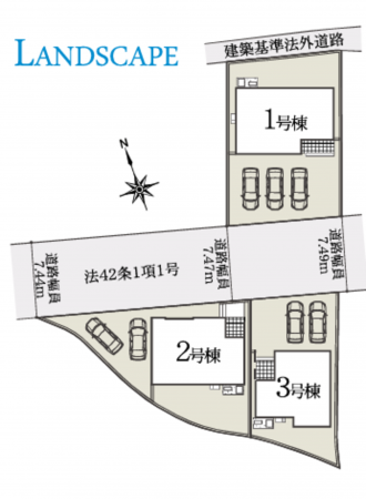泉南郡熊取町大宮、新築一戸建ての画像です