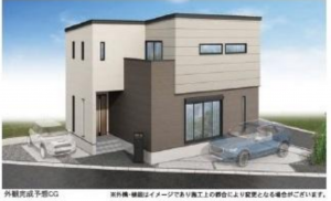 泉佐野市鶴原、新築一戸建ての画像です