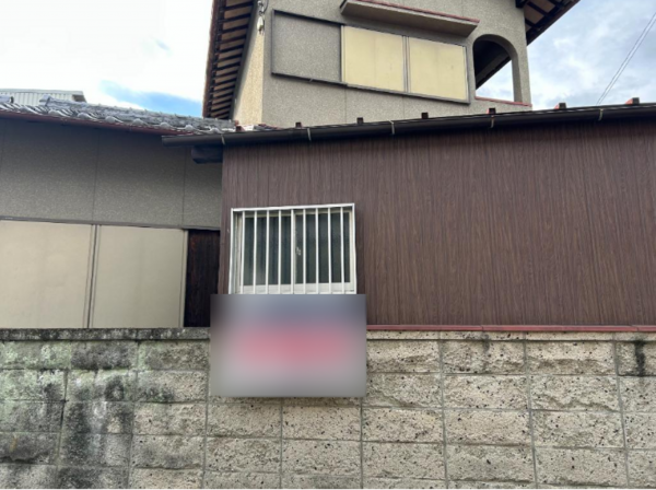 貝塚市木積、土地の画像です