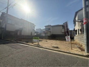 泉佐野市新町、土地の画像です