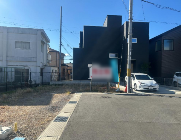 泉佐野市羽倉崎上町、土地の画像です