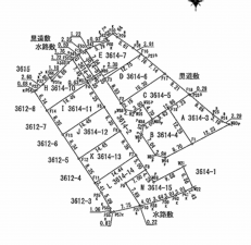 泉佐野市羽倉崎上町、土地の間取り画像です