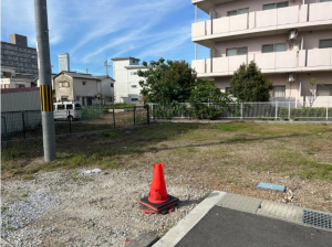 泉佐野市羽倉崎上町、土地の画像です