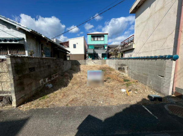 泉佐野市旭町、土地の画像です