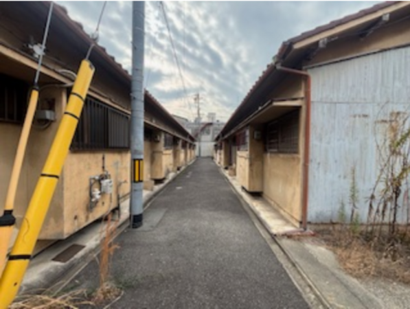 岸和田市南上町、土地の画像です