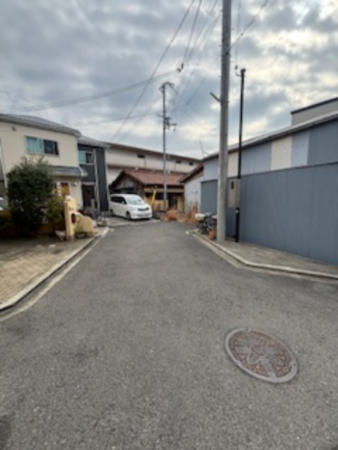 岸和田市南上町、土地の画像です