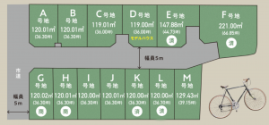 岸和田市池尻町、土地の画像です