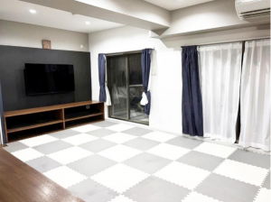 貝塚市福田、マンションの画像です