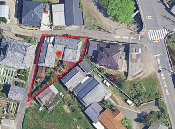 岸和田市河合町、土地の間取り画像です