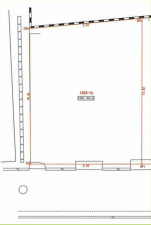 泉佐野市鶴原、土地の間取り画像です