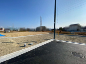 岸和田市額原町、土地の画像です