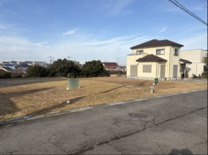 貝塚市東山、土地の画像です