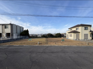 貝塚市東山、土地の画像です