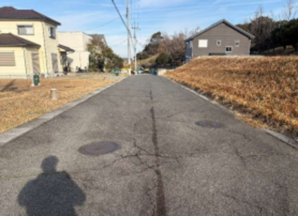 貝塚市東山、土地の画像です