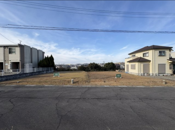 貝塚市東山、土地の画像です