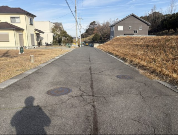 貝塚市東山、土地の画像です