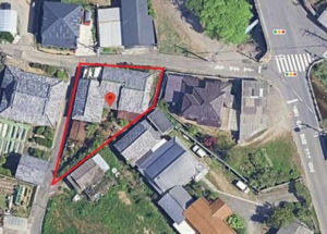 岸和田市河合町、中古一戸建ての間取り画像です