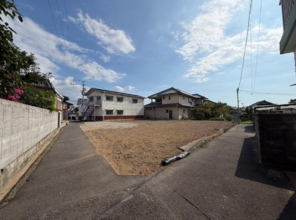 岸和田市極楽寺町、土地の画像です