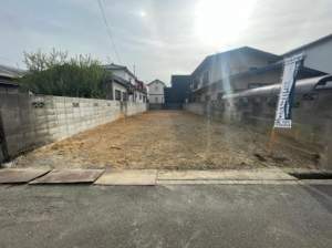 泉佐野市市場西、土地の画像です