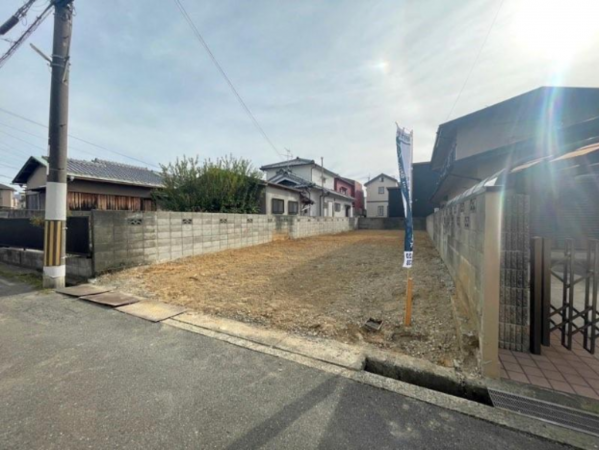 泉佐野市市場西、土地の画像です