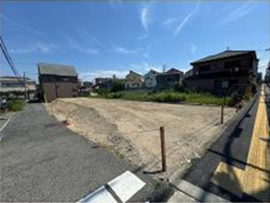 貝塚市津田南町、土地の画像です