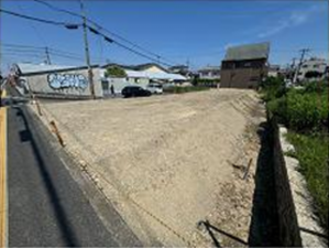 貝塚市津田南町、土地の画像です