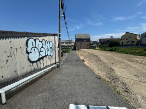 貝塚市津田南町、土地の画像です