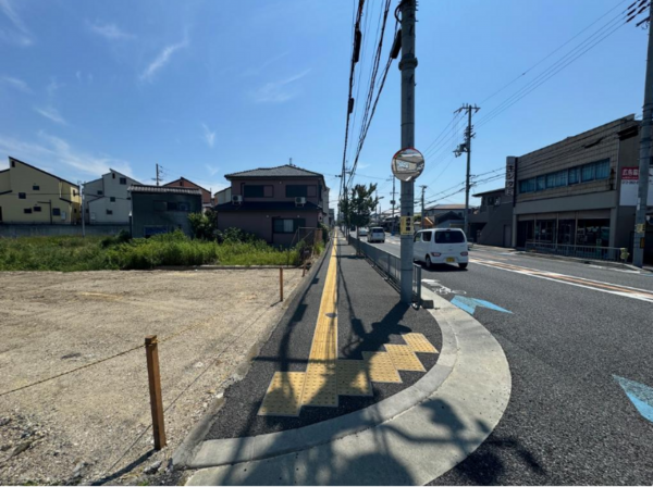 貝塚市津田南町、土地の画像です
