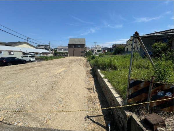 貝塚市津田南町、土地の画像です