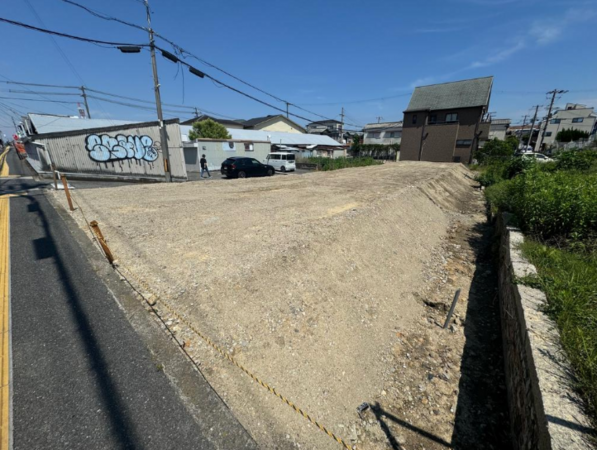 貝塚市津田南町、土地の画像です