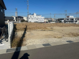 泉佐野市岡本、土地の画像です