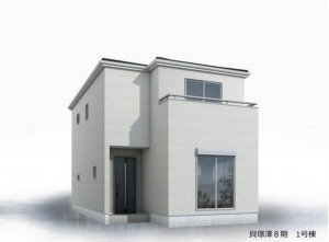 貝塚市澤、新築一戸建ての画像です