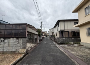 岸和田市上松町、土地の画像です