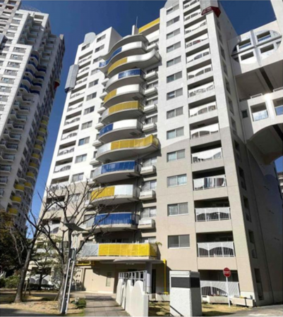 貝塚市二色、マンションの画像です