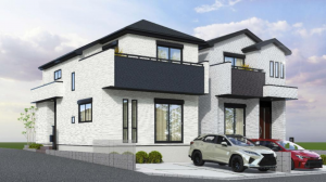 岸和田市八幡町、新築一戸建ての画像です