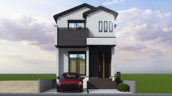 岸和田市八幡町、新築一戸建ての画像です