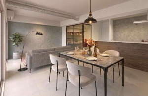 貝塚市北町、マンションの建築プラン例画像です