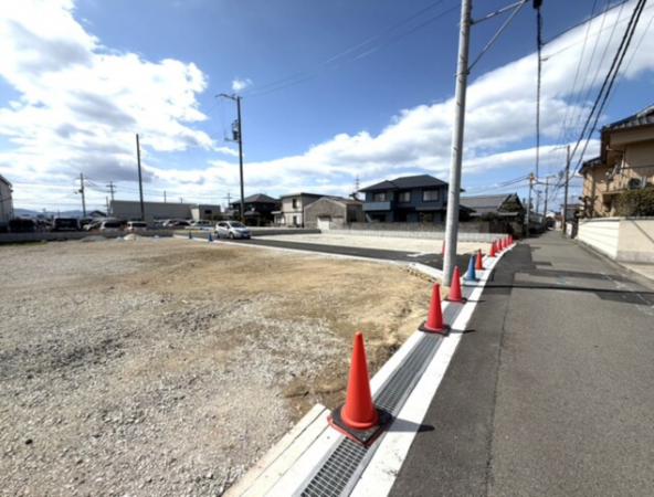 泉佐野市南中安松、土地の画像です
