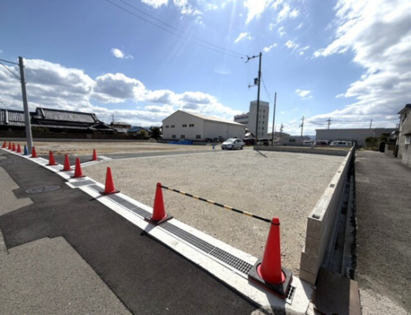 泉佐野市南中安松、土地の画像です