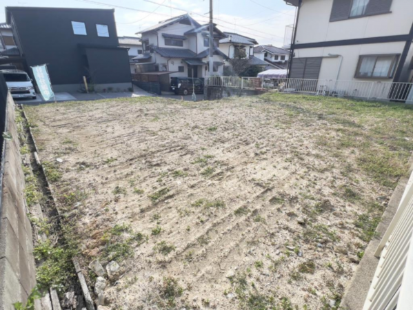 泉南郡熊取町若葉、土地の画像です