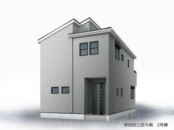 岸和田市三田町、新築一戸建ての画像です