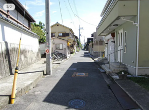 岸和田市別所町、土地の画像です
