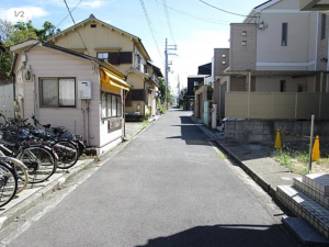 岸和田市別所町、土地の画像です