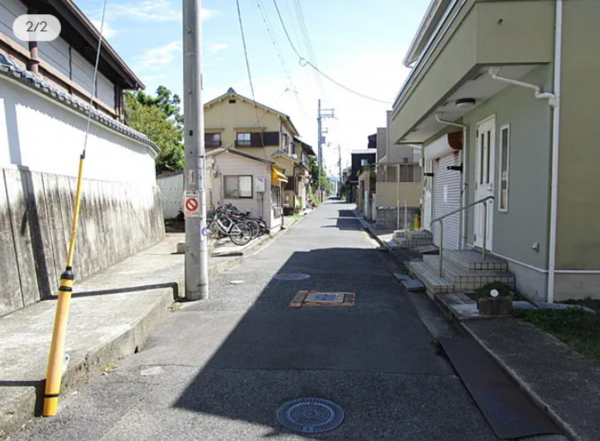 岸和田市別所町、土地の画像です