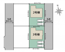 泉佐野市日根野、新築一戸建ての画像です