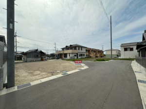 泉佐野市南中安松、土地の画像です